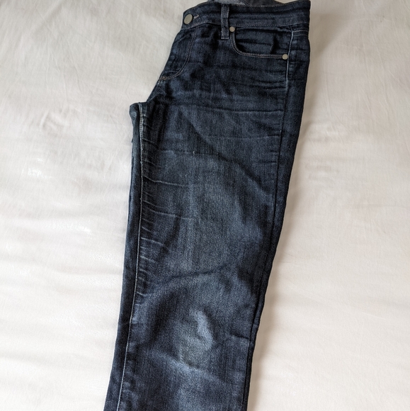 Paige Skyline Skinny Jeans Dark Wash Women's Size 28 - Picture 6 of 11